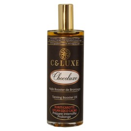 Chocoluxe Natural Tanning Oil: Tan Activator, Accelerator and Extender, Pre and After Sun Oil, Intense and Even Tan 100 ml