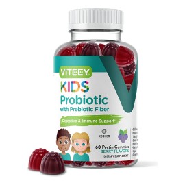 Niños Probioticos Prebioticos Enzimas 60 Gomitas Eg E45 Sabor Berry