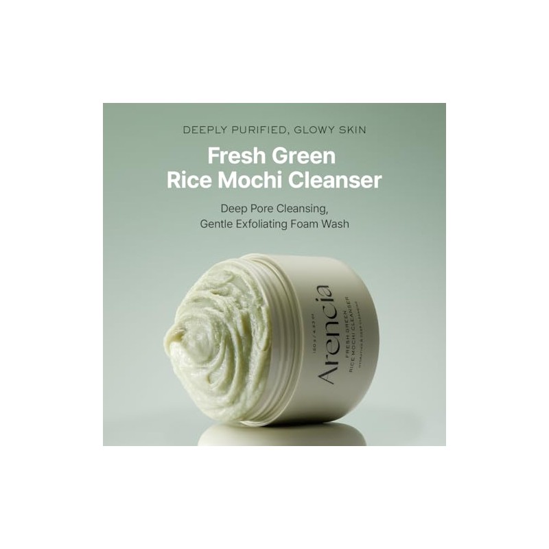 ARENCIA - Fresh Green Rice Mochi Cleanser - 120gr