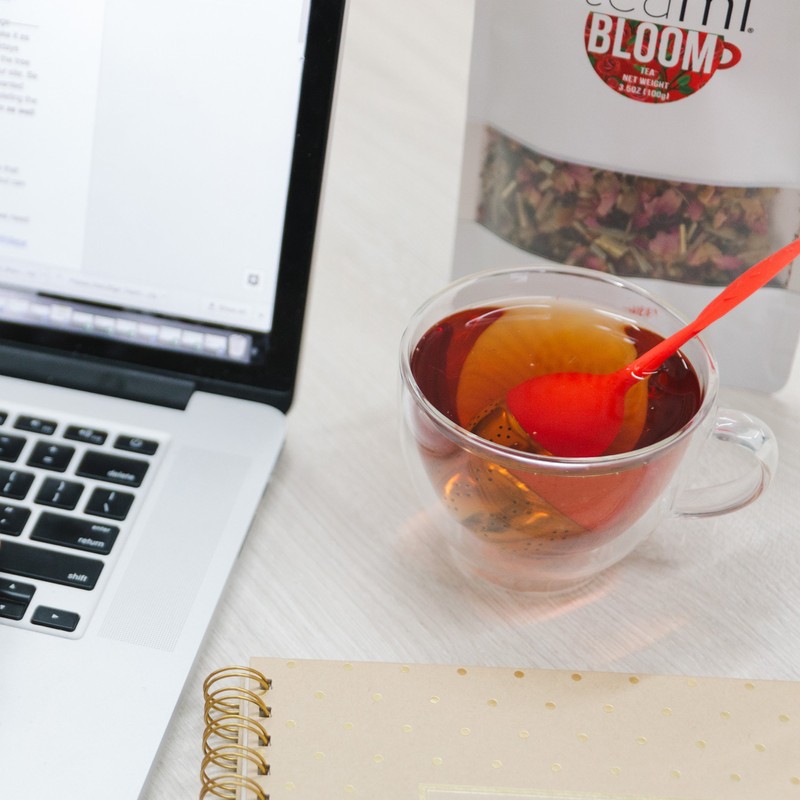 Teami® Bloom Rose Petal Tea - Loose Leaf, 25 Servings