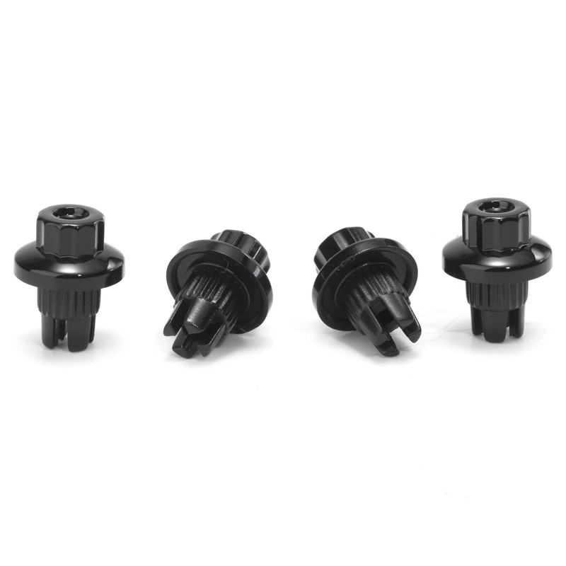 50pcs Wheel Rivets Nuts Rim Lip Hole 7.6mm/0.3in Replacement Alloys