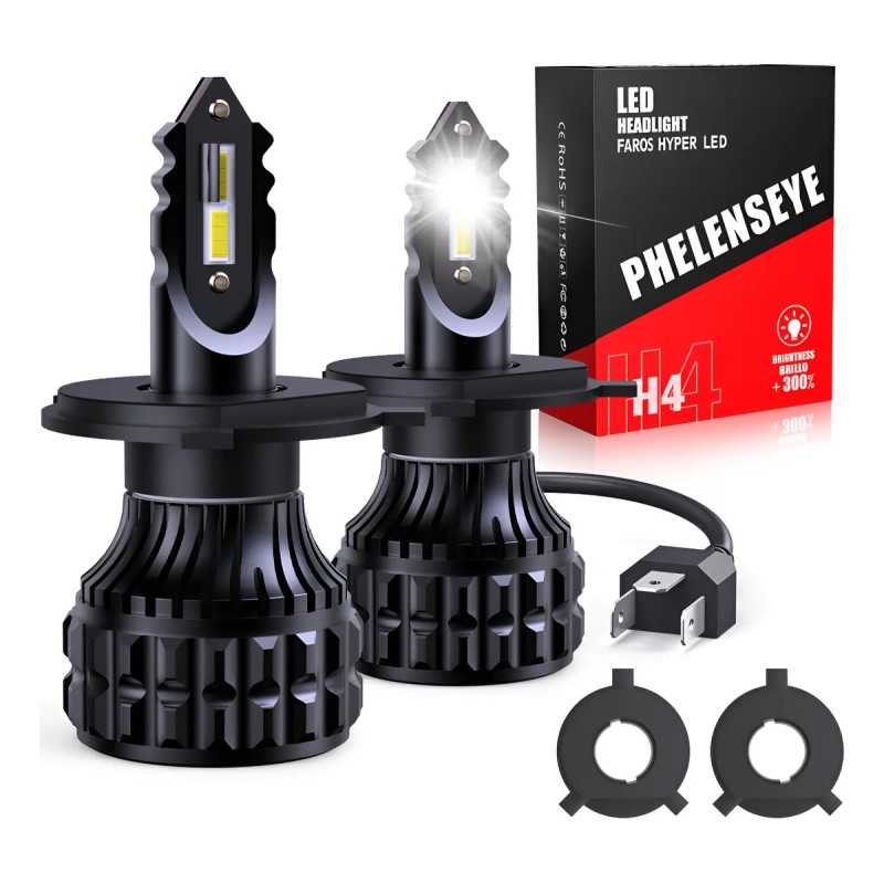 Auto Kit De Faros Led H4 9005 H11 H7 Focos