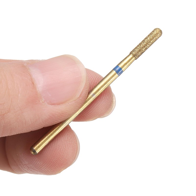 sourcing map 8pcs 120-140 Grits Diamond Grinding Bit 2.5mm Cylindrical
