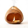 Palo Santo Holder Ceramic,Mini Chiminea Cone Incense Burner,Incense Chimney for