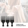 3 Púas Afro Pick Afro para el Cabello, Púas para