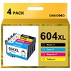 CINKCOCO 604XL Printer Cartridges Multipack Compatible with 604 Cartridges for