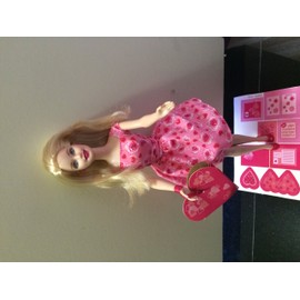 Valentine SpecialエディションValentine Wishesバービーwith Long Blonde Hair