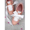 COOL LACE Satin Ribbon Shoelaces Flat Shoe Laces for Sneakers