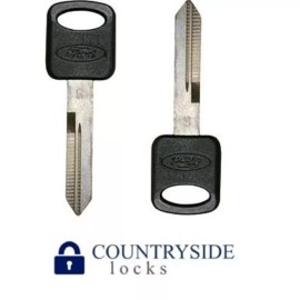 Factory, OEM 2-New Ford OEM Oval Logo Uncut Master Key Blank - MADE IN USA (2 KEYS TOTAL)