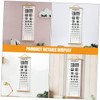 Mobestech Hangable Visual Eye Exam Chart Waterproof Tear-resistant Wall Eye