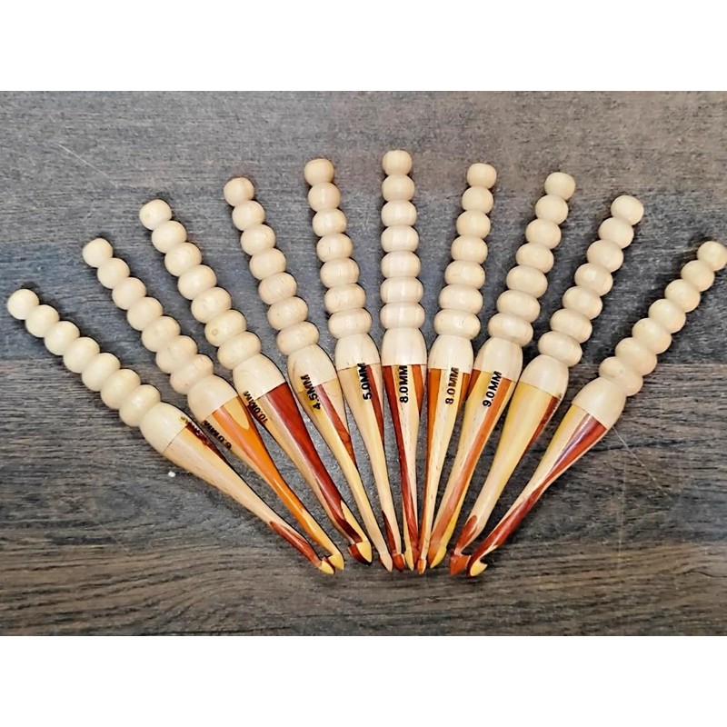 Multi Wood Crochet Hook for Knitting and Crocheting | Knitting