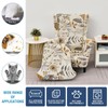 NILUOH Wing Chair Slipcovers 2 Pieces Stretch Spandex Wingback Chair