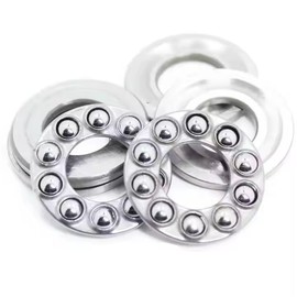 Thrust Ball Bearings, 2pcs 51105 Plane Axial Ball Bearing 3-in-1, 25mm x 42mm x 11mm Chrome Steel ABEC3 Single Row Roller