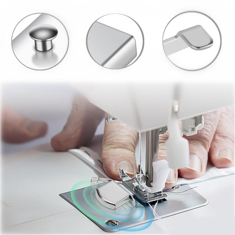 4 Pcs of Magnetic Seam Guide for Sewing Machine, 3