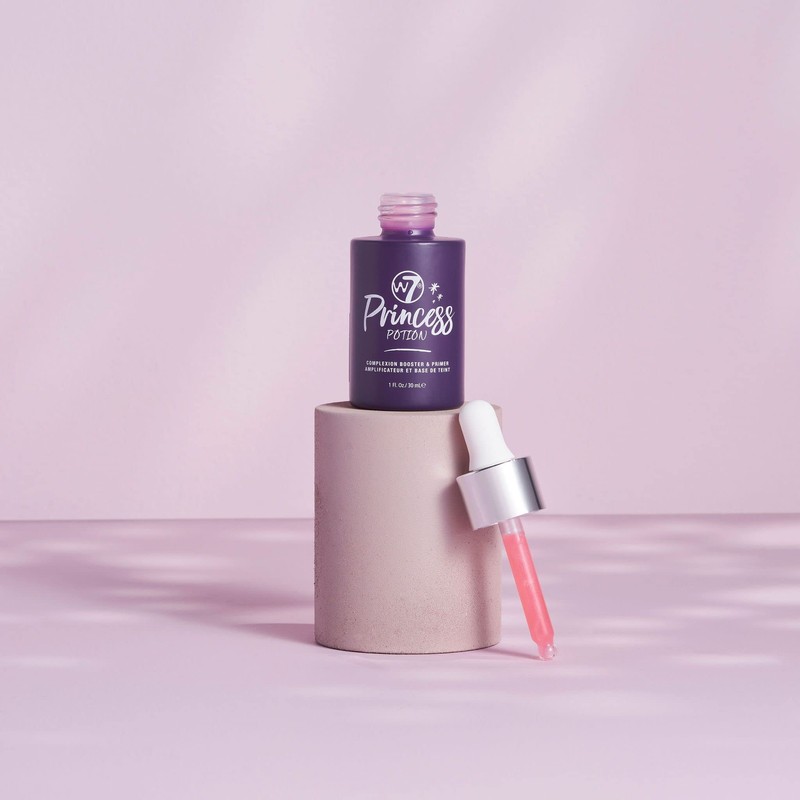 W7 Princess Potion Face Primer Drops - Purple Makeup Base