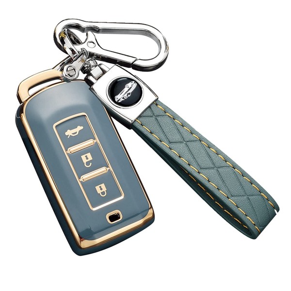[YANMW] Key Case Compatible Mitsubishi Delica D5 Outlander PHEV ek
