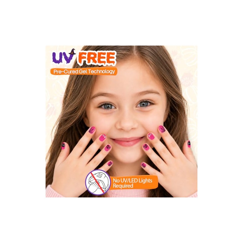 EBANKU - Tiras de esmalte de uñas de gel para