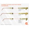 SÜA Acetylene Welding & Brazing Tip 23A90 Compatible with Harris