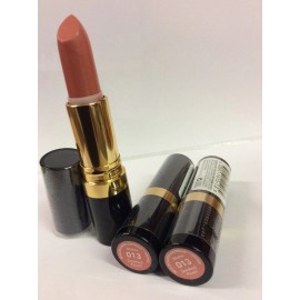 Revlon LOT OF 3 - Revlon Super Lustrous Matte Lipstick / Smoked Peach #013 / NEW SEALED