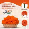 DIYANA IMPEX Marigold Garland for Decoration 5 Pcs of 5