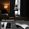 Deconovo 100% Blackout Curtains - 2 Layers, Thermal Insulated, Noise-Reducing
