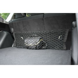 EACCESSORIES EA Trunk Rear Seats Organizer Cargo Net for Honda CR-V 2017-2022 - Envelope Style Cargo Net for SUV - Premium Mesh Car Trunk Organizer Vehicle Carrier Storage–Compatible with CR-V