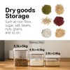 LivLab Flour Storage Container - 2.8L Keep Your Flour Fresh