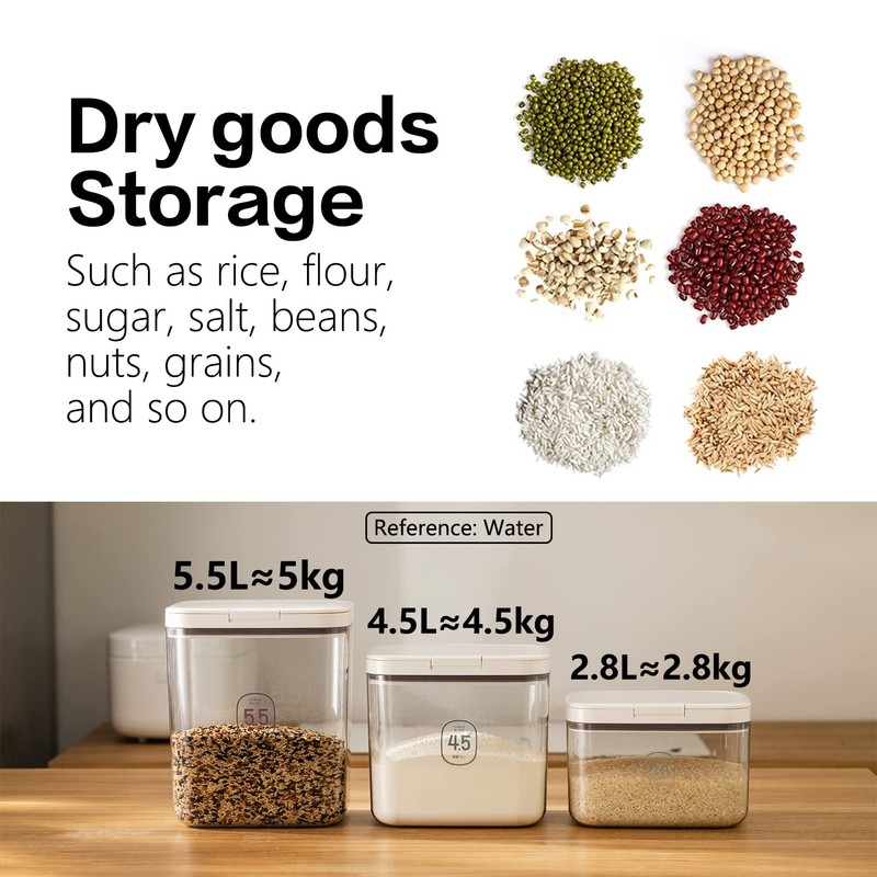 LivLab Flour Storage Container - 2.8L Keep Your Flour Fresh