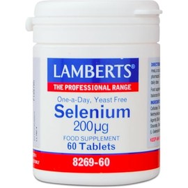 Lamberts Selenium 200mcg 60 Tablets