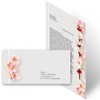 Writing Paper Sets Letter Paper with Envelope, Cherry Blossoms, 50