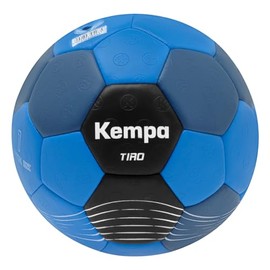 Kempa Tiro Handball for Children, Weight Reduced Training Ball and Play Ball, Blue/Black in Size 1