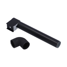 Generic 32 mm Greenhouse Rainwater Gutter Water Barrel Downpipe Gutter Set for Greenhouse Supplies - Efficient Drainage System - Aluminium - Drip Irrigation Kit