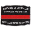 Patch, Embroidered Patch (Iron-On or Sew-On), Fallen Firefighter Memorial Patch