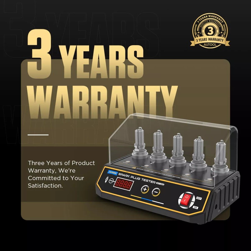 AUTOOL Car Spark Plug Tester 5 Holes Auto Ignition Plug