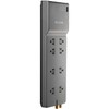 Belkin BE108230-06 Home/Office Surge Protector (8-Outlet; 1-in/2-out Telephone/Modem Protection &
