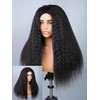 ISEE 3 In 1 Half Wig Kinky Straight Glueless Wigs