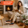 NBtoUS Women Heated Shoes with 2 Pack 5500mAh Battery,3 Heating