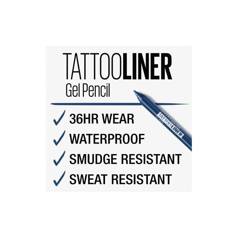 Maybelline Tattoo Liquid Ink Liner Deep Onyx