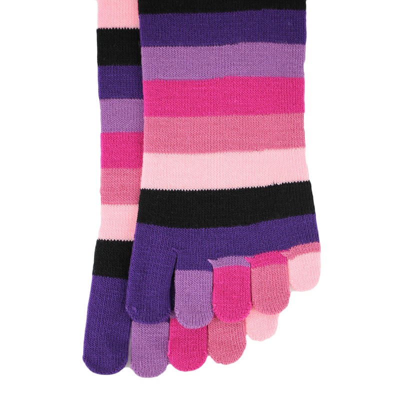 Calcetines de tráfico de pies, para los dedos, Arco iris