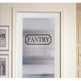 Pantry Decal - Pantry Wall Decal or Door Decal - Kitchen Wall Decal Home Decor Vinyl Sticker
