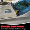Ditch Light Brackets Hood Hinge Mount Compatible with Ford Ranger