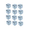 Wohlstand Furniture corners, metal corners, 40 x 40 mm, metal