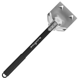 BLACKSTONE Pizza Stone Scraper with Bubble Popper, Non-Slip Grip, Hanging Loop