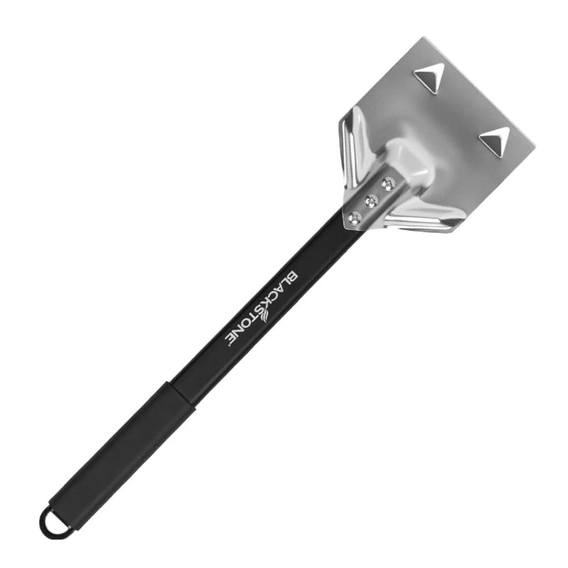 BLACKSTONE Pizza Stone Scraper with Bubble Popper, Non-Slip Grip, Hanging