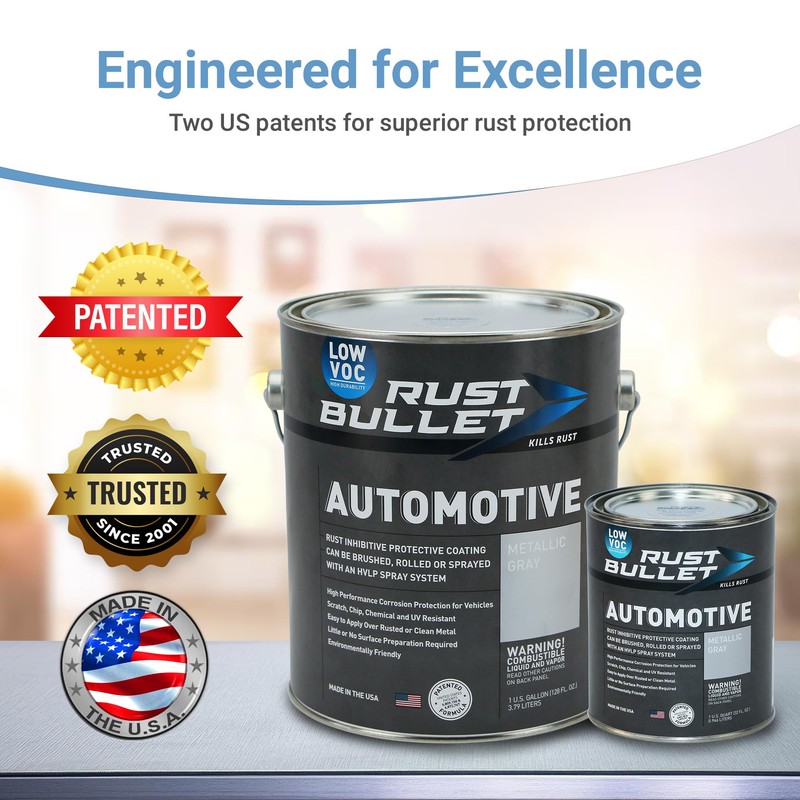 RUST BULLET - Automotive Low VOC Rust Preventive Protective Coating