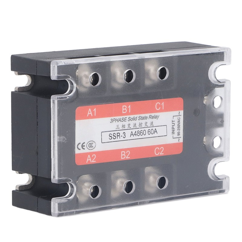 3 Phase Solid State Relay Dual SCR AC Control AC