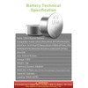 POWEROWL High Capacity LR44 Batteries 40 Pack, L1154F AG13 357