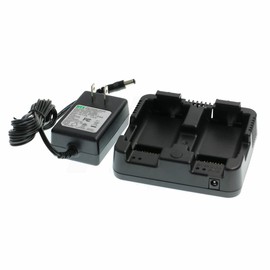 Dual Battery Charger for Nikon NIVO 2M 2C 5M 5C Trimble M3 TSC2 Nomad Series DPL-322 NPL322 Total Station