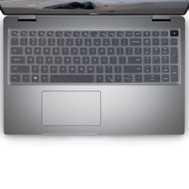 Keyboard Cover for Dell Latitude 3550 3540 5550 5540 5530 5531 5520 5521, Precision 3580 3581 3560 3570 3561 3571 3590 3591 Laptop, Dell Latitude 5520 5530 5540 Keyboard Skin Protector (Clear)