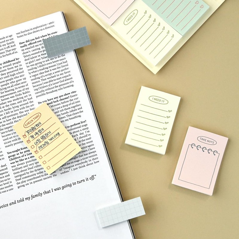 Color Palette Sticky Set - C (Sticky Note Set -